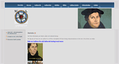 Desktop Screenshot of lutherinfo.se